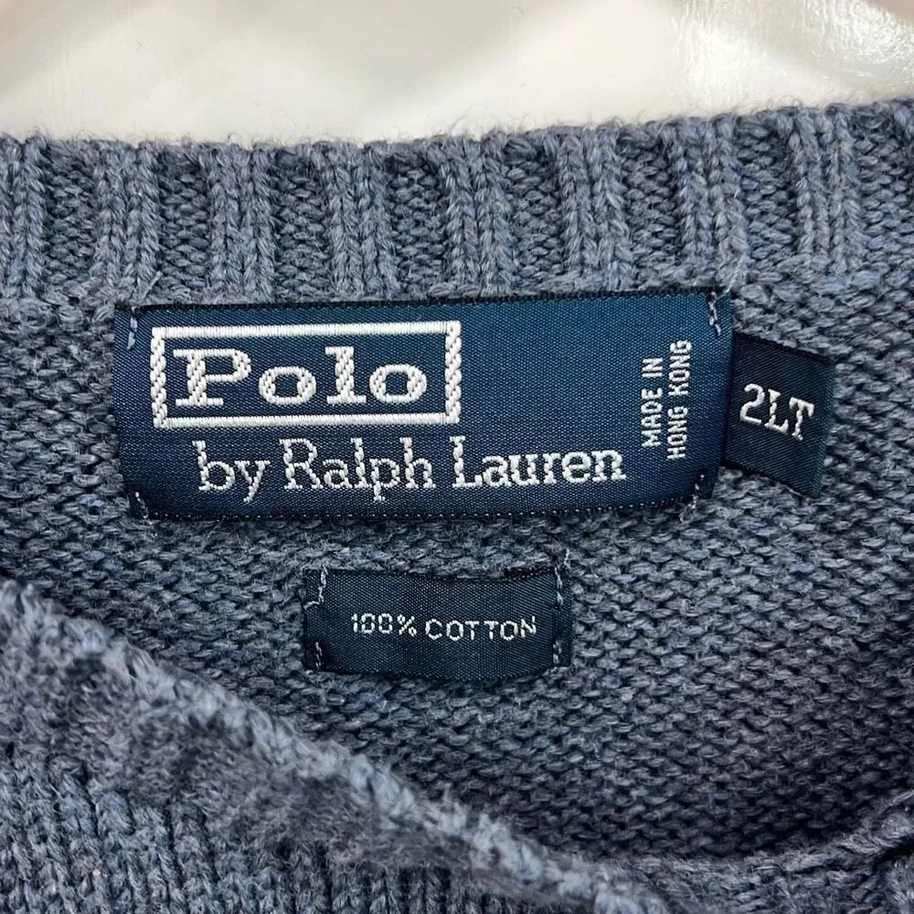Polo Ralph Lauren 2LT Cotton Crewneck Sweater